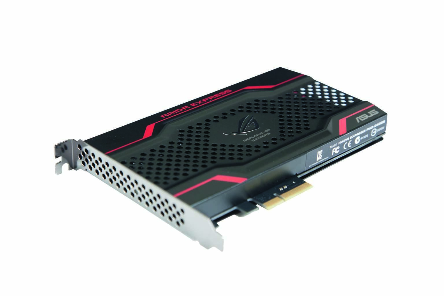 Labs Brief Asus ROG RAIDR Express SSD 256GB Atomic Storage PC